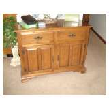 maple side cabinet