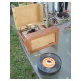 record player & records