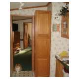 oak cabinet