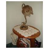 table & lamp