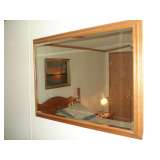 oak mirror