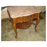 marble top table