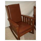 antique rockers & foot stool