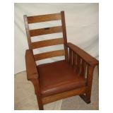 antique rockers & foot stool