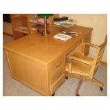 oak desk