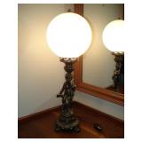 cherub lamp