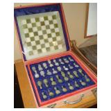 alabaster chess set
