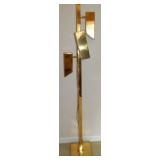 MID CENTURY MODERN BRASS FLOOR LAMP