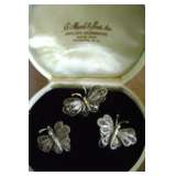 Antique signed sterling silver jewelry