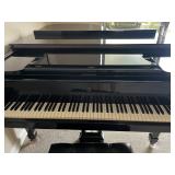 Hamburg Steinway Concert Grand Piano Model B-211 Serial #485221 Circa 1982 Ebony 7