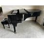 Hamburg Steinway Concert Grand Piano Model B-211 Serial #485221 Circa 1982 Ebony 7'