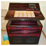 1975 Rock-ola Juke Box with records, Refurbished & works GREAT!