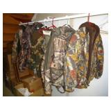 Quality hunting clothing (purchased at Bass Pro)