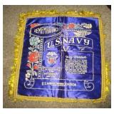US Navy pillow top
