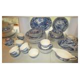 Johnson Bros transferware, some chips