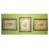 Chelsea, MI signed prints from the 1980