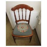 Needle point chair