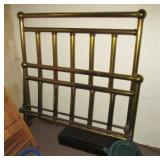 Vintage/antique brass bed, Heavy!