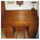 Roll top desk
