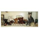 Cat collectible figurines