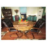 Drop leaf table & chairs