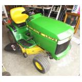 JD LX 173 lawn mower