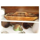 Primitive wooden box