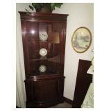 Vintage Mahogany corner cabinet