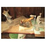 Antique meat grinders