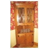 Ethan Allen corner cabinet