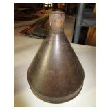 Cast iron funnel