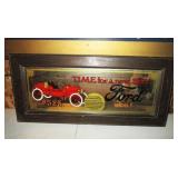 Ford mirrored sign