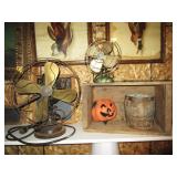 antique fans, etc.
