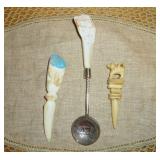 Carved Faux Ivory