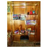 Brass & Glass Shelf Unit