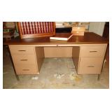 Vintage metal desk