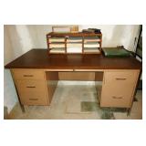 Vintage metal desk