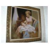 Signed numbered print by artist Pino Daeni - "Long Day"