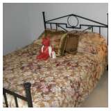Queen Bed is for sale, red bear is not...