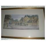 Signed numbered print by artist Audrey Hammond - "Buoford"