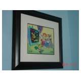 Cartoon Glass Plate Original