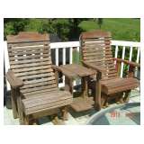 Patio Glider Set