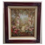 Shaw - Sunlit Garden - size 29 x 33