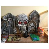 scary Halloween decor   