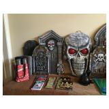 scary Halloween decor   