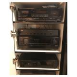 DENON Precision Audio Component/Stereo Double Cassette Tape Deck DRW-850 HX PRO. ADCOM Model GFS-6 s