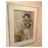 Watercolor by Richard Jerzy. Biography of Richard Jerzy