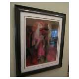 Artist Linda La Kinff from Park West Gallery.  Seriolithograph.  37"wide x 44"high