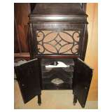 Room for record storage.