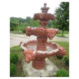 Enjoy the best on your front lawn with a fountain that is amazing